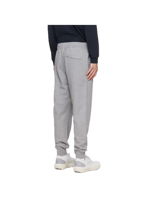 Pantaloni affusolati mélange con applicazione Compass Stone Island | L2S15 6200010 S0M51V0M64 MELANGE GREY